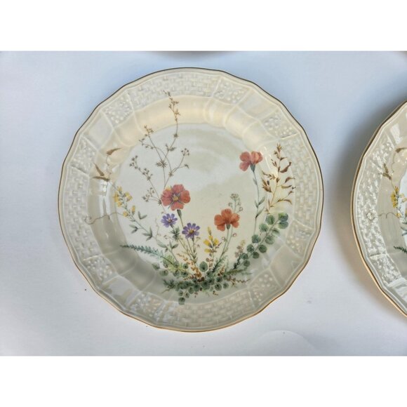 3 Mikasa Fine Ivory Margaux 8 1/4" Salad Plates - Picture 2 of 3